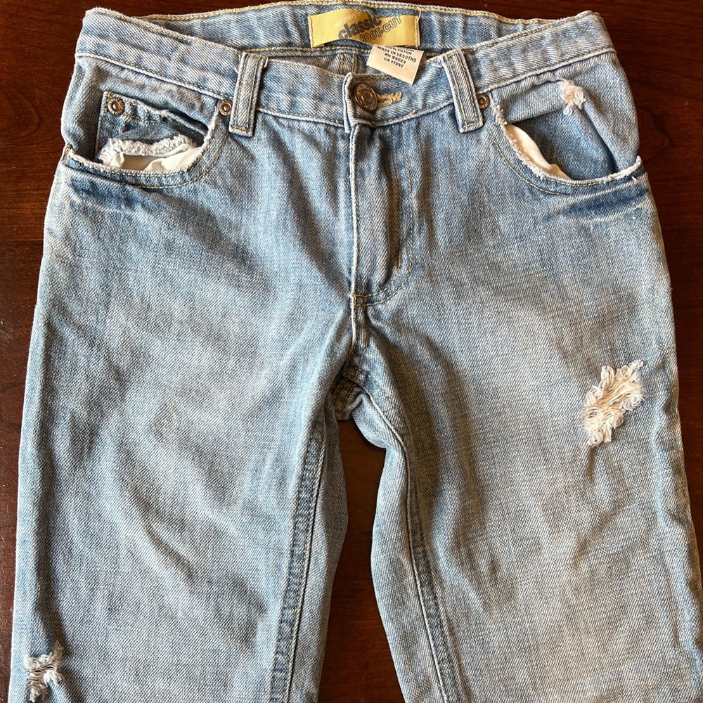 Old Navy, girls bootcut jeans, size 8 regular